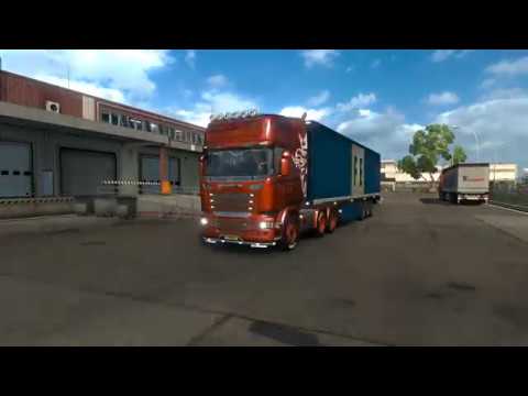 Euro Truck Simulator 2 MP - Timelapse: Brest to Montpellier 'Vive la France 3'