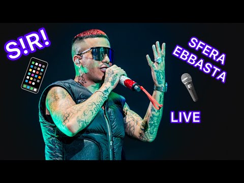 SFERA EBBASTA - SIRI (LIVE) ft. Lazza, thasup - CAPODANNO ROMA 2023