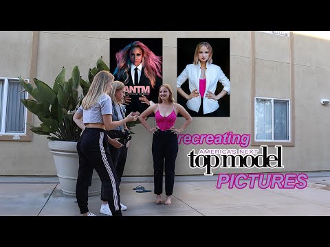 Recreating America's Next Top Model Most FAMOUS Photos...with a PROFESSIONAL photographer.