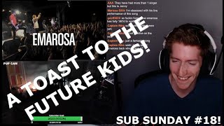 Chris REACTS to Emarosa - A Toast To The Future Kids [SUB SUNDAY #18]