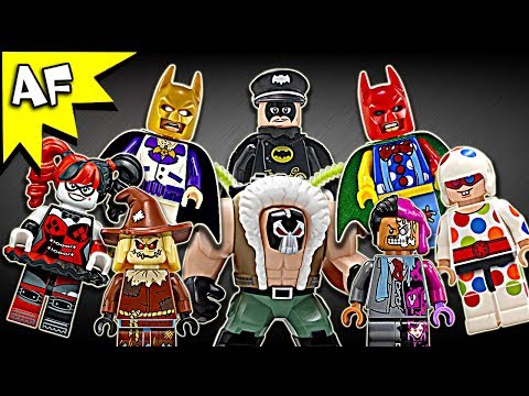 Lego Batman Movie Minifigures 2017 Complete Collection Review