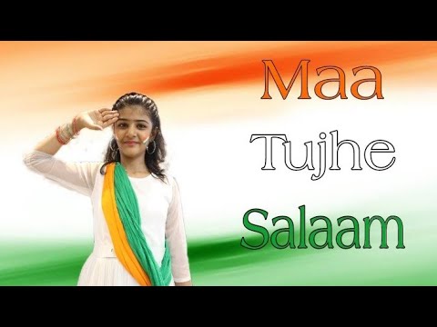 Maa Tujhe Salaam | Independence Day Special | Dance Cover | Dimpy's World
