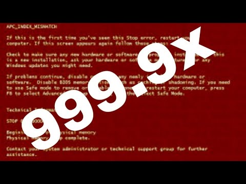 ааа ошибка стоп 0000000 на разных скоростях