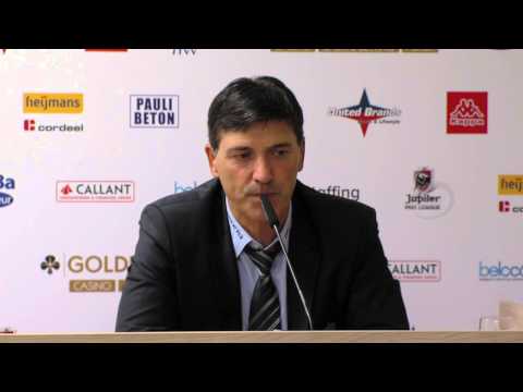 Nabeschouwing STVV - Charleroi 1-1 Felice Mazzu en Chris O'Loughlin