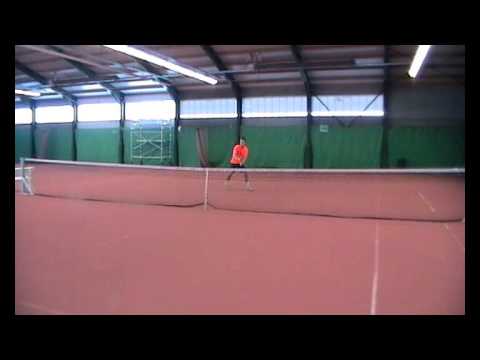 College Tennis Video OverBoarder - Dobbe Weverink