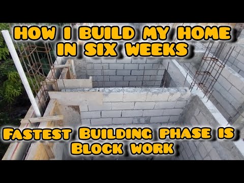 Title: Building My Dream Home in Jamaica: Full Tour Fast phase is block work .. in the beginning 📹