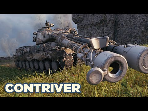 FV4025 Contriver • Twin-Barrel Domination • World of Tanks