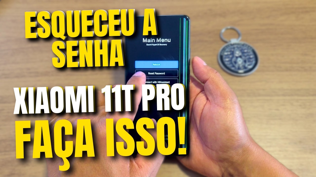 ESQUECEU A SENHA? Faça isso Hard Reset Xiaomi 11T, 11T Pro, Desbloquear, Restaurar