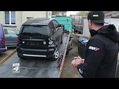 Totalschaden oder Mega-Schnäppchen? Ist der Smart zu retten? Cityflitzer für 1.000€ | Deals 4 Wheels