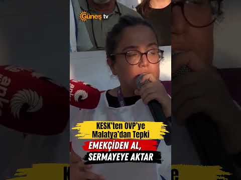 KESK’ten OVP’ye Malatya’dan Tepki #KESK #OVP #Malatya #EkZam #Özelleştirme