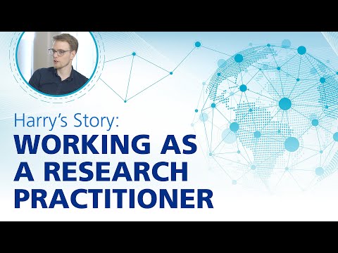 Harry's Story - Working as a Research Practitioner