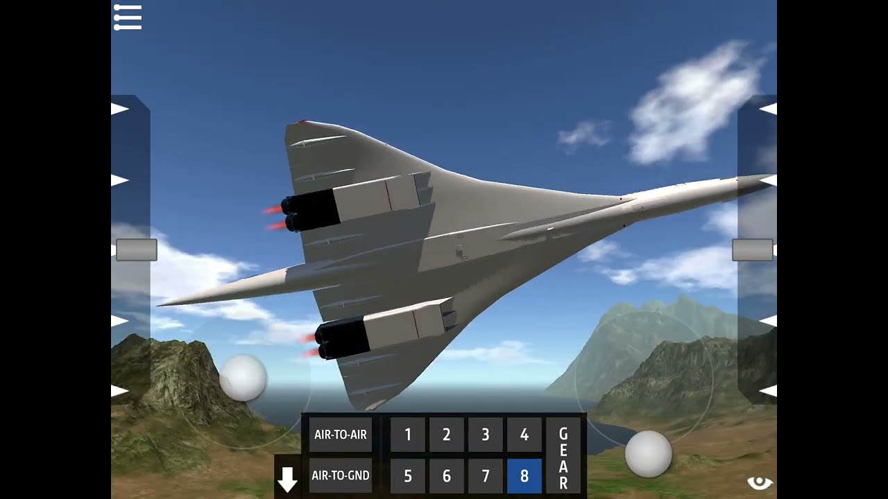 Concorde video of. Simpleplanes 