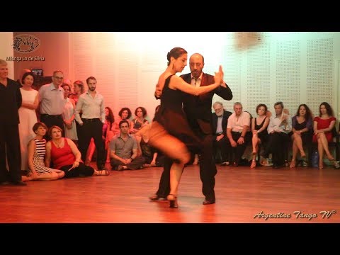 Analía Vega y Marcelo Varela - (1/4) - Milonga "Lo de Silvia" - Tel-Aviv - 25/10/2019