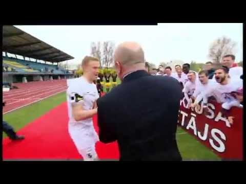 Latvijas kausa futbolā fināls FK Ventspils - FK Jelgava (0 - 2)