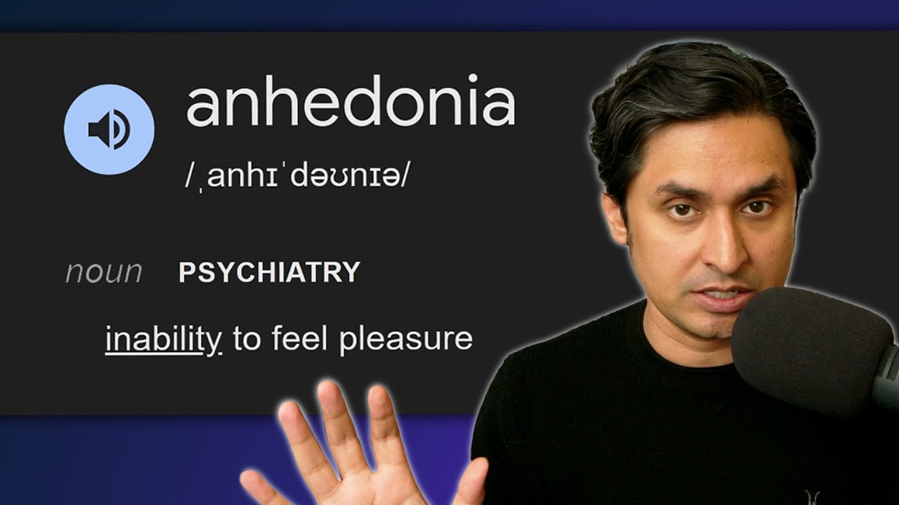 How Anhedonia Steals Your Happiness (How To Crave Hard Work)