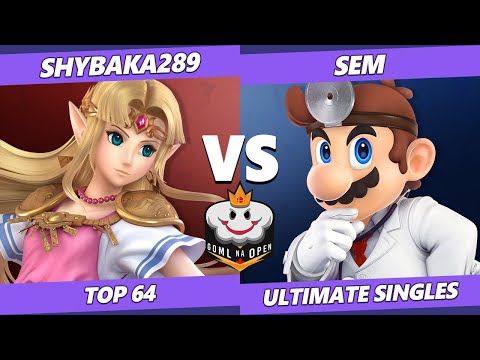 GOML NA Open Southeast USA Top 64 - Sem (Dr. Mario) Vs. Shybaka289 (Zelda) Ultimate SSBU