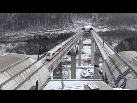 ICE 4 (BR 412) 250 Km/h @ Filstalbrücke - SFS Wendlingen-Ulm