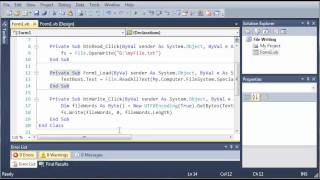 Visual Basic Tutorial - 127 - Special Directories And File Attributes
