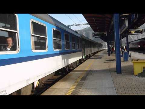 Odjezd vlaku R 608 Svatava ze stanice Ústí nad Labem hl.n.