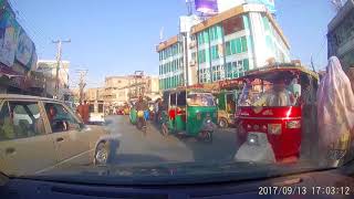 preview picture of video 'Hussain Aghai Bazaar-Multan Street View'