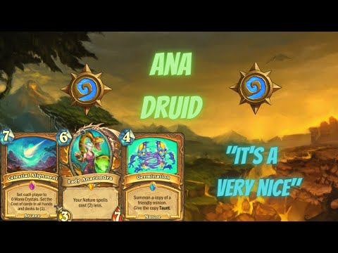 (Hearthstone) Anacondra Druid | United in Stormwind