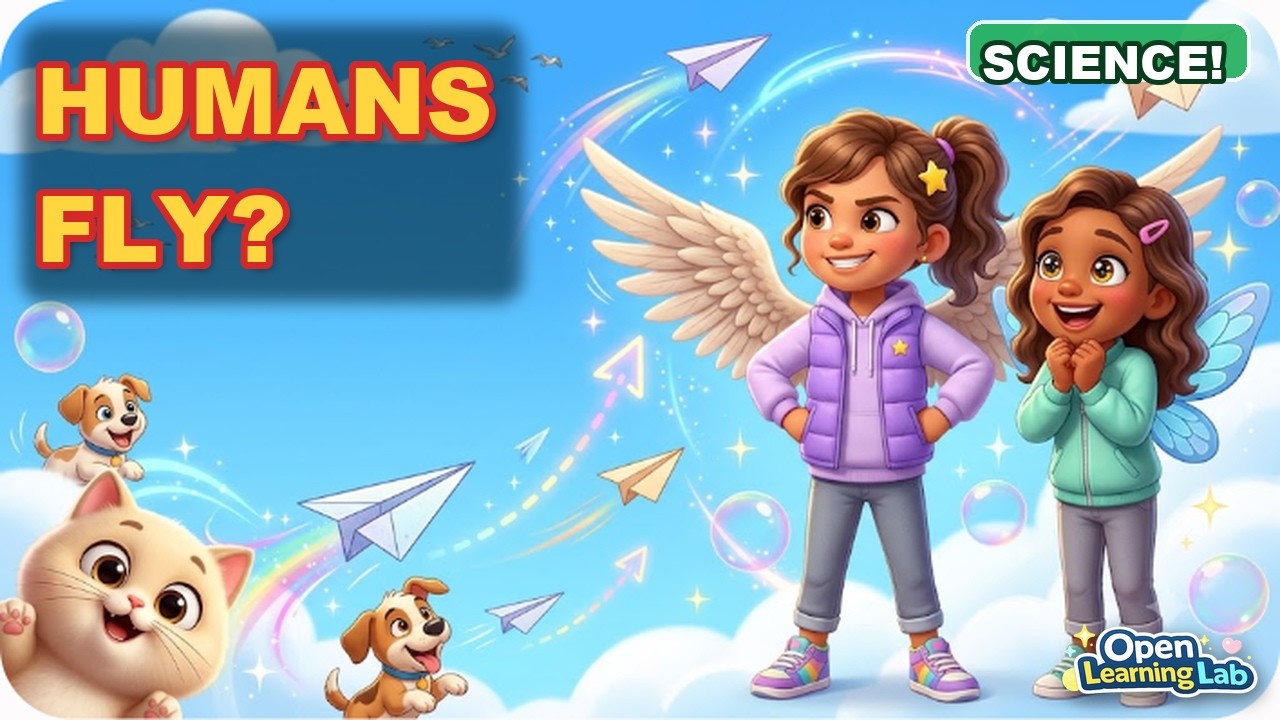 Could Humans Ever Really Fly? | Science for Kids