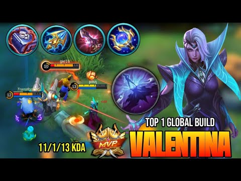 VALENTINA BEST BUILD 2022 | BUILD TOP 1 GLOBAL VALENTINA GAMEPLAY | MOBILE LEGENDS✓