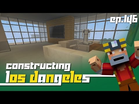 Minecraft Xbox 360: Constructing Los Dangeles - Episode 146! (Eclipse Interior!)