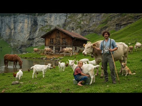 How do people live in the remote Swiss Alpine villages?The Little Shepherdess film