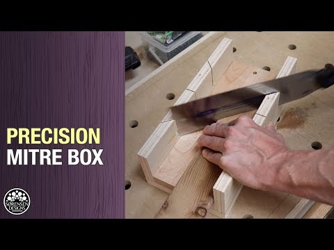 Don’t Buy A Mitre Saw // Precision Miter Box