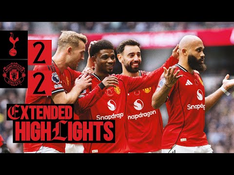 De Ligt At The Death! 🙌 | Tottenham Hotspur 2-2 Man Utd | Extended Highlights