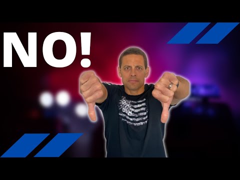 Hey Rookie Cop! Don't fall for these things!