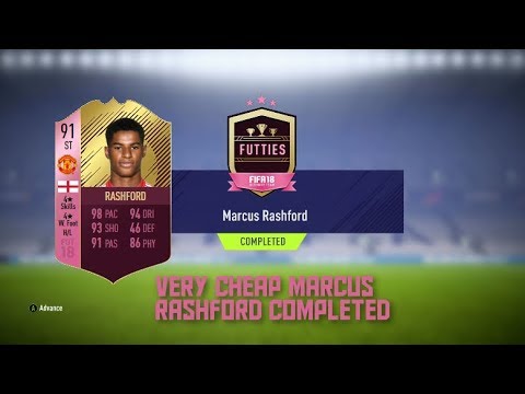 FIFA 18 91 RATED FUTTIES RASHFORD SBC COMPLETED! (CHEAP METHOD & NO LOYALTY) LAST MINUTE!