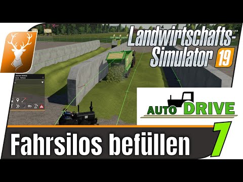 LS19 Mod Auto Drive: Tutorial für Anfänger 7 // Fahrsilo mit AutoDrive befüllen. So geht es!