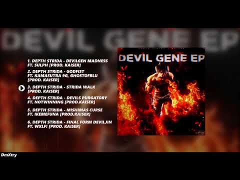 DEPTH STRIDA - DEVIL GENE [EP 2018] (6 Audio🖤)