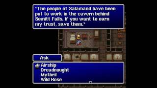 Let's Play Final Fantasy II Part 5 - Dungeon Crawling