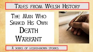 The man who signed his own Death Warrant.  The story of John Jones.