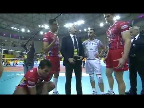 FIVB WCCH mens Gold Match Sada Cruzeiro - Trentino Diatec