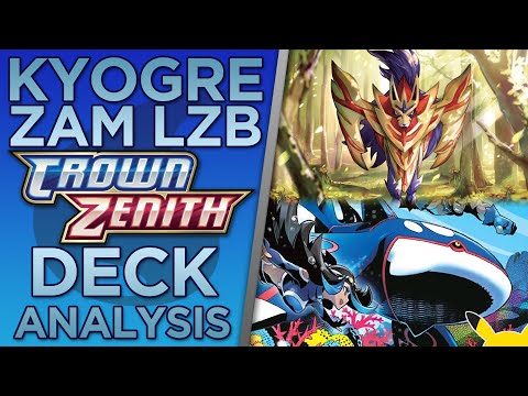 Zamazenta is HUGE upgrade for Kyogre Lost Box! Crown Zenith Deck Analysis and Battles! (Pokemon TCG)
