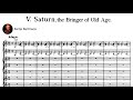 Gustav Holst - The Planets, Op. 32 V. Saturn (1915)
