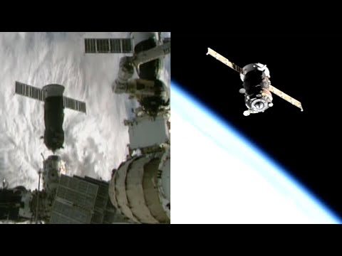 Progress MS-15 undocking and departure