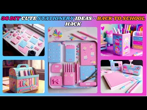 36 DIY EASY SCHOOL SUPPLIES - BACK TO SCHOOL HACKS AND CRAFTS | Luminous Lifestyles