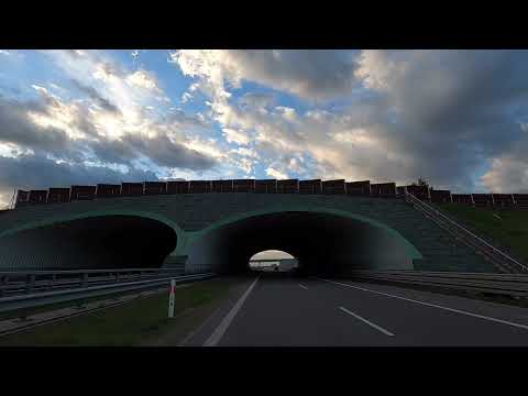 Pologne Route S5 Wroclaw vers Poznan, Gopro / Poland (Polska)  Road S5 Wroclaw to Poznan, Gopro