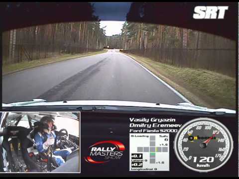 Vasily Gryazin tests before Rally Masters Show 2014