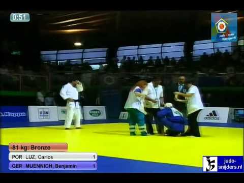 Carlos Luz (POR) - Benjamin Muennich (GER) [-81kg] bronze