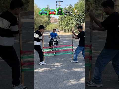 "Battle of the Cars with the Emoji Challenge #challenge #shorts #emoji #car