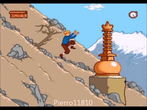 test tintin au tibet megadrive