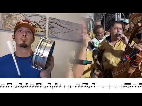 Imperatriz Leopoldinense 2023 Tamborim com Partitura