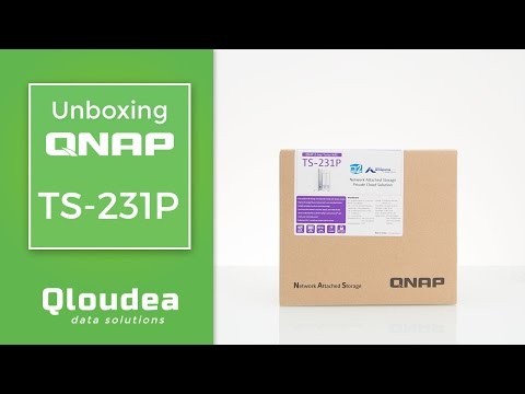 Unboxing QNAP TS-231p