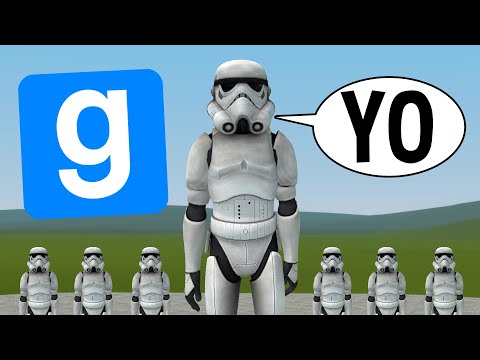 Annoying The Whole Server As A HUGE Trooper - Gmod Star Wars RP